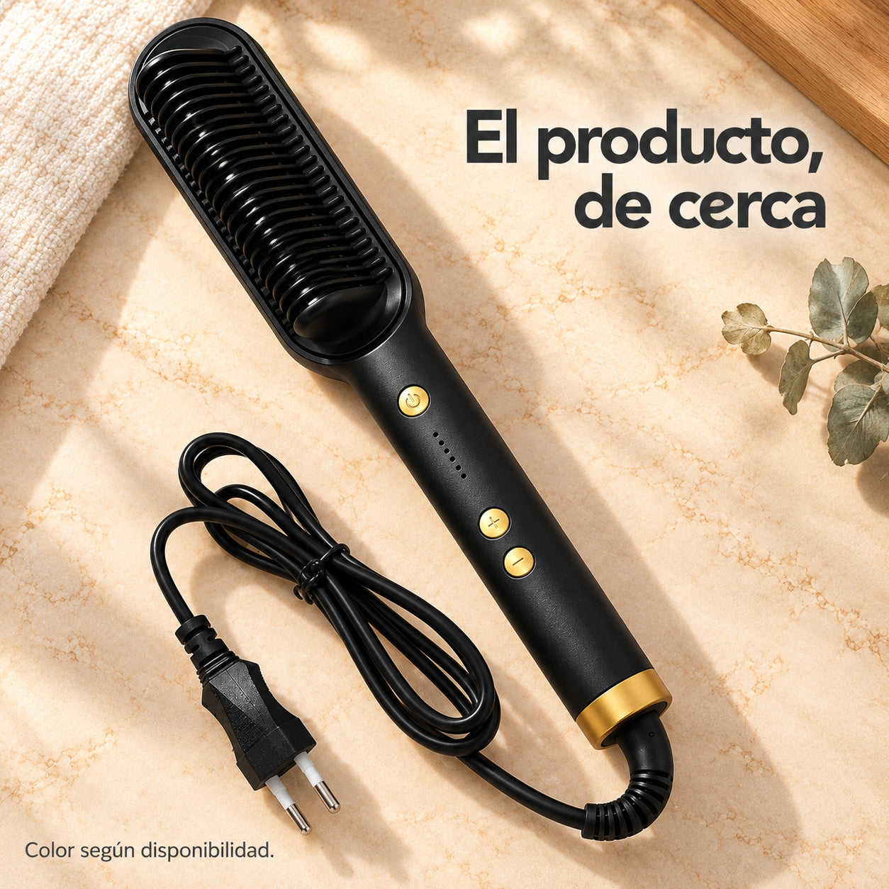 Cepillo Alisador Eléctrico — Conjunto