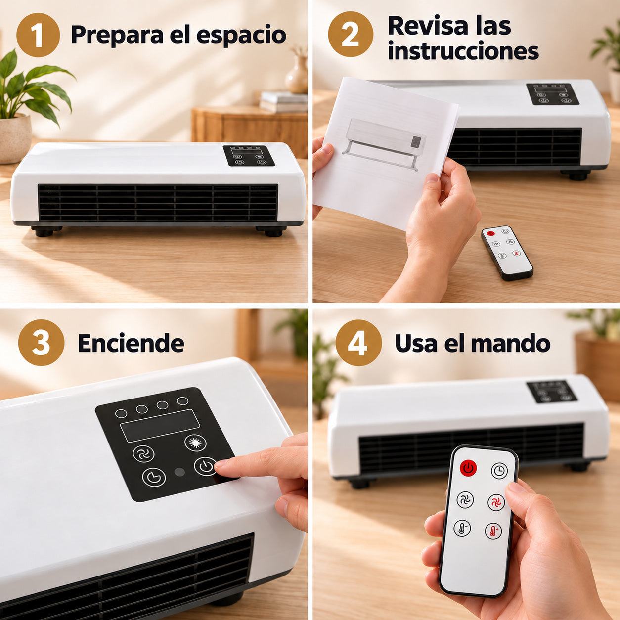 Climatizador Compacto — Utilización