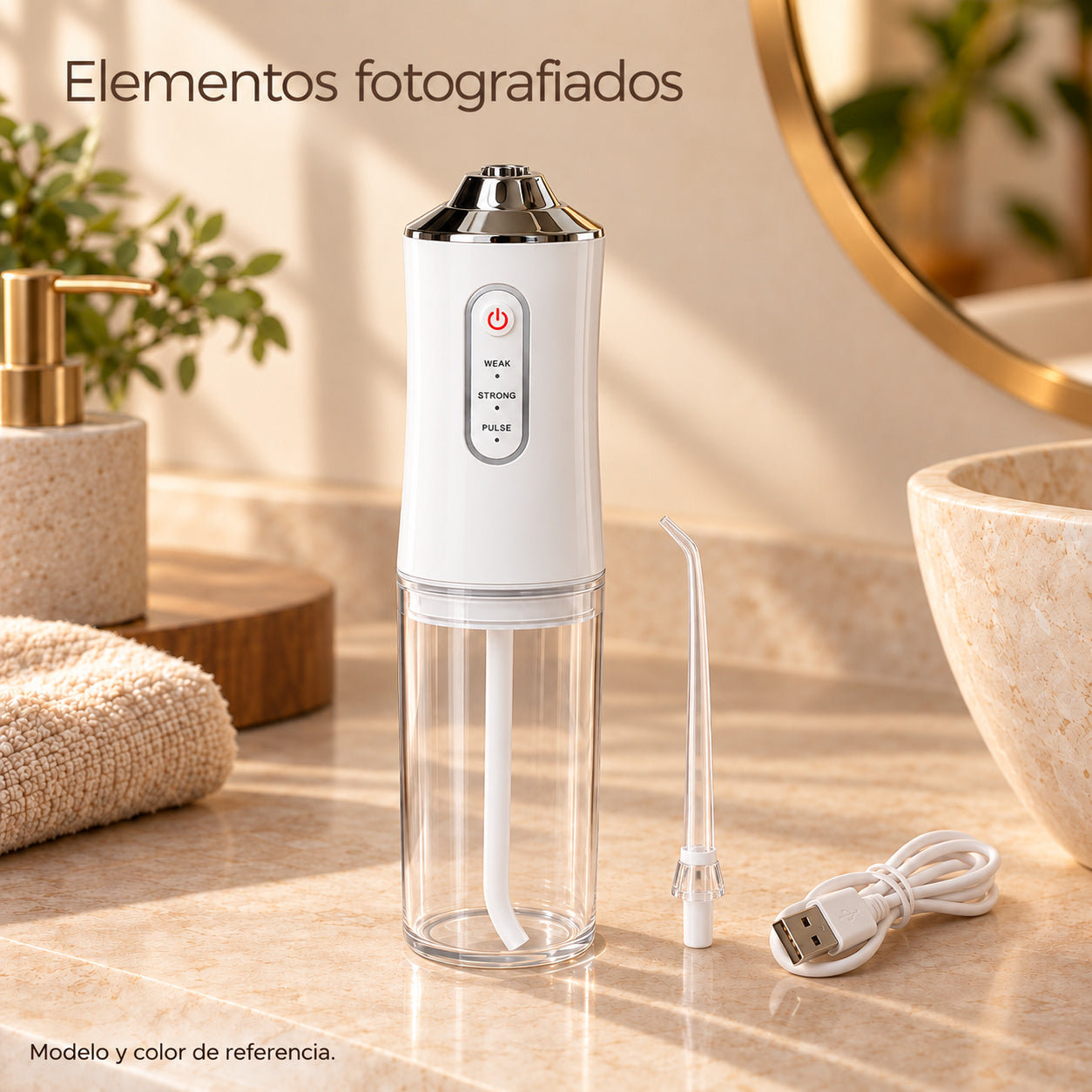 Irrigador Dental Portátil — Conjunto