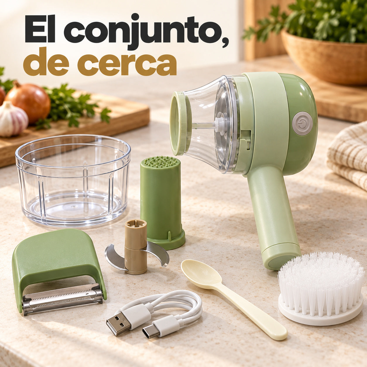 Picadora Eléctrica — Conjunto